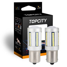Topcity own design  ba15s canbus led bulbs,our canbus led lights can solve Anti Flicker CANBUS Error Free,also called 1156 canbus